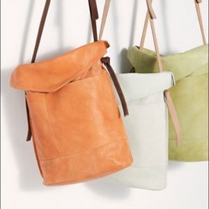 NWT Free People Leather Nili Mixed Material Tote